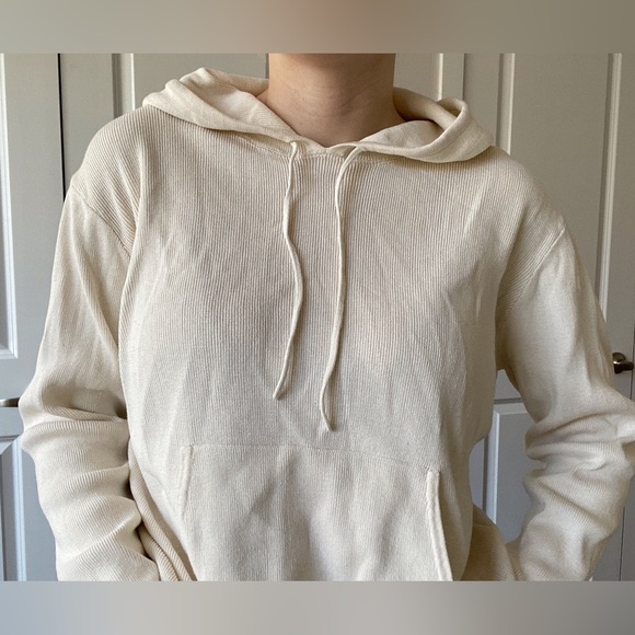 90s Ralph Lauren Knit Hoodie (M) - Picture 7 of 16